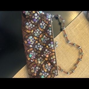 Jeweled clutch